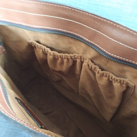 NWT PATRICIA NASH VINTAGE VEG TAN BANBURY TOTE BAG - Picture 11 of 14